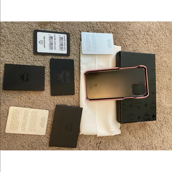 MCM iPhone 11 Pro Case in Power Pink $145+ Tax - Picture 7 of 9